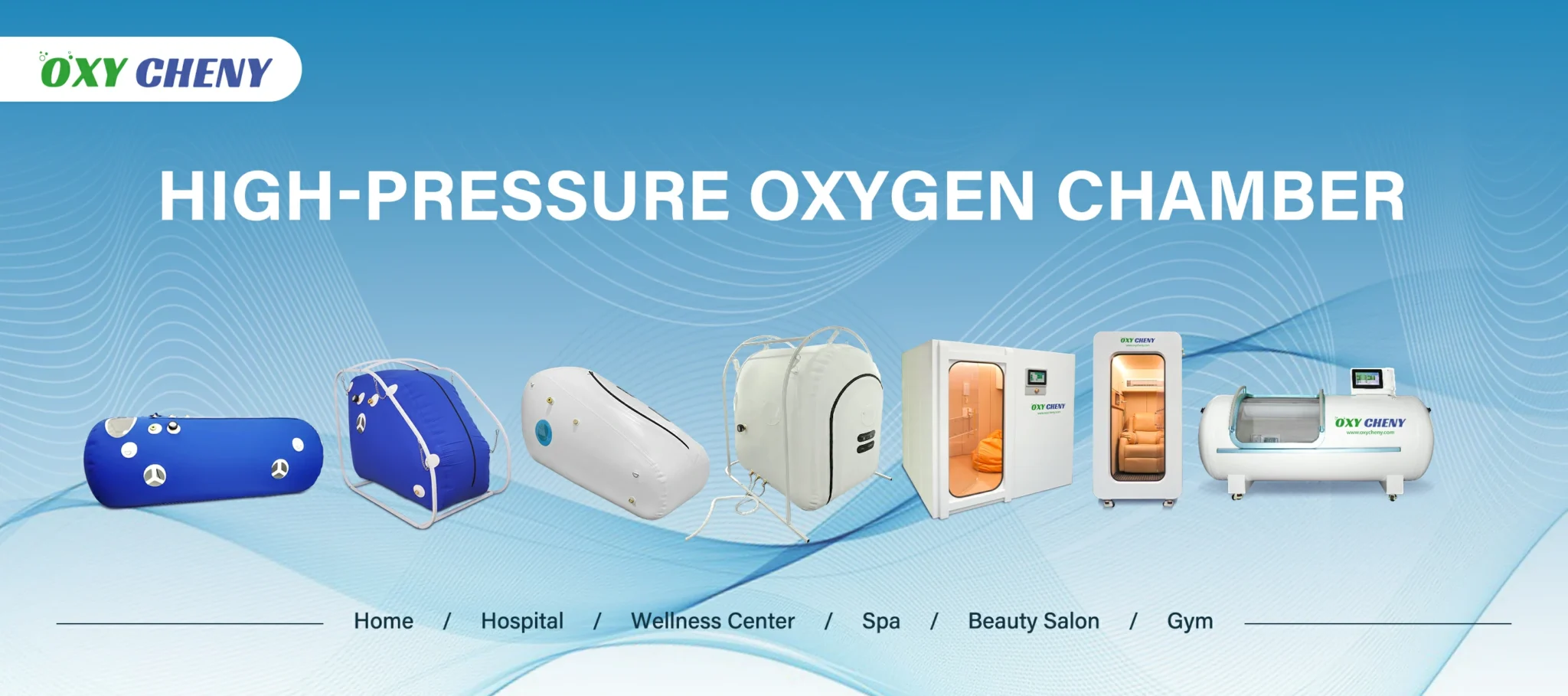 OXY-CHENY hyperbaric oxygen chamber-soft and hard hbot chamber for home,wellness center ,fitness and recovery center and beauty salon use