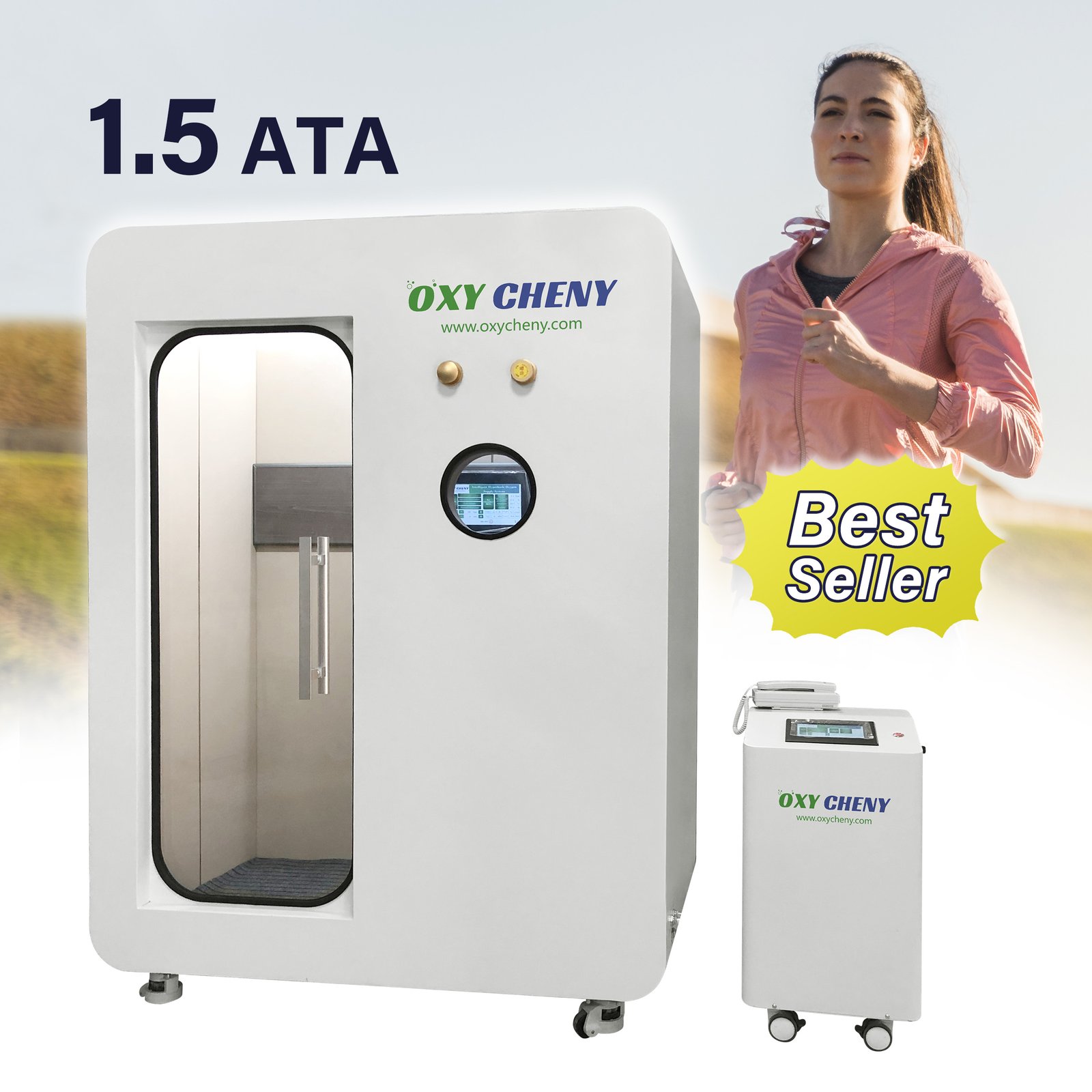 Product-CY3-21.5ATA-OxyCheny Hard Shell Hyperbaric Oxygen Chamber