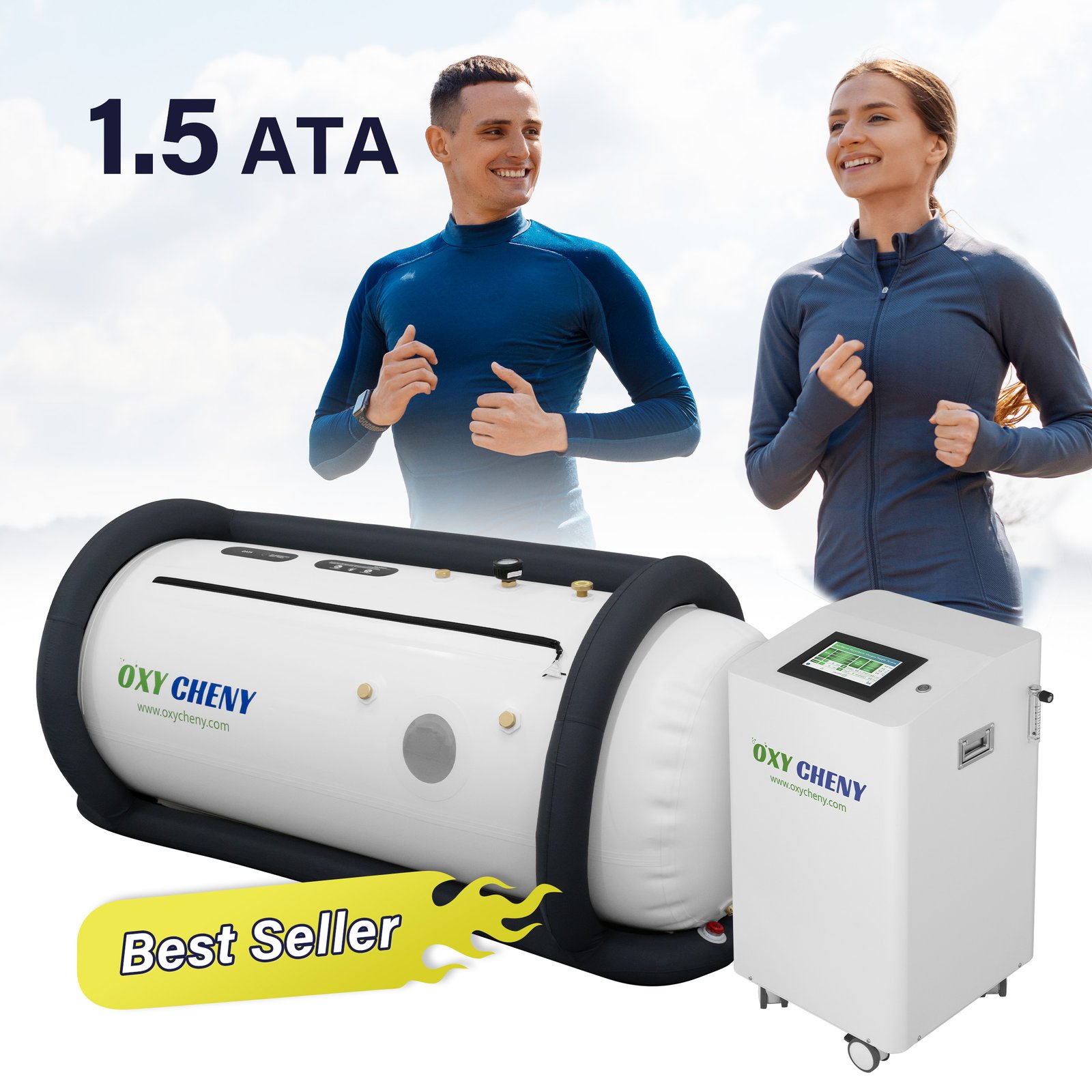 Product-CY8B-1.5ATA-OxyCheny Home Use Portable Soft Shell Hyperbaric Oxygen Chamber
