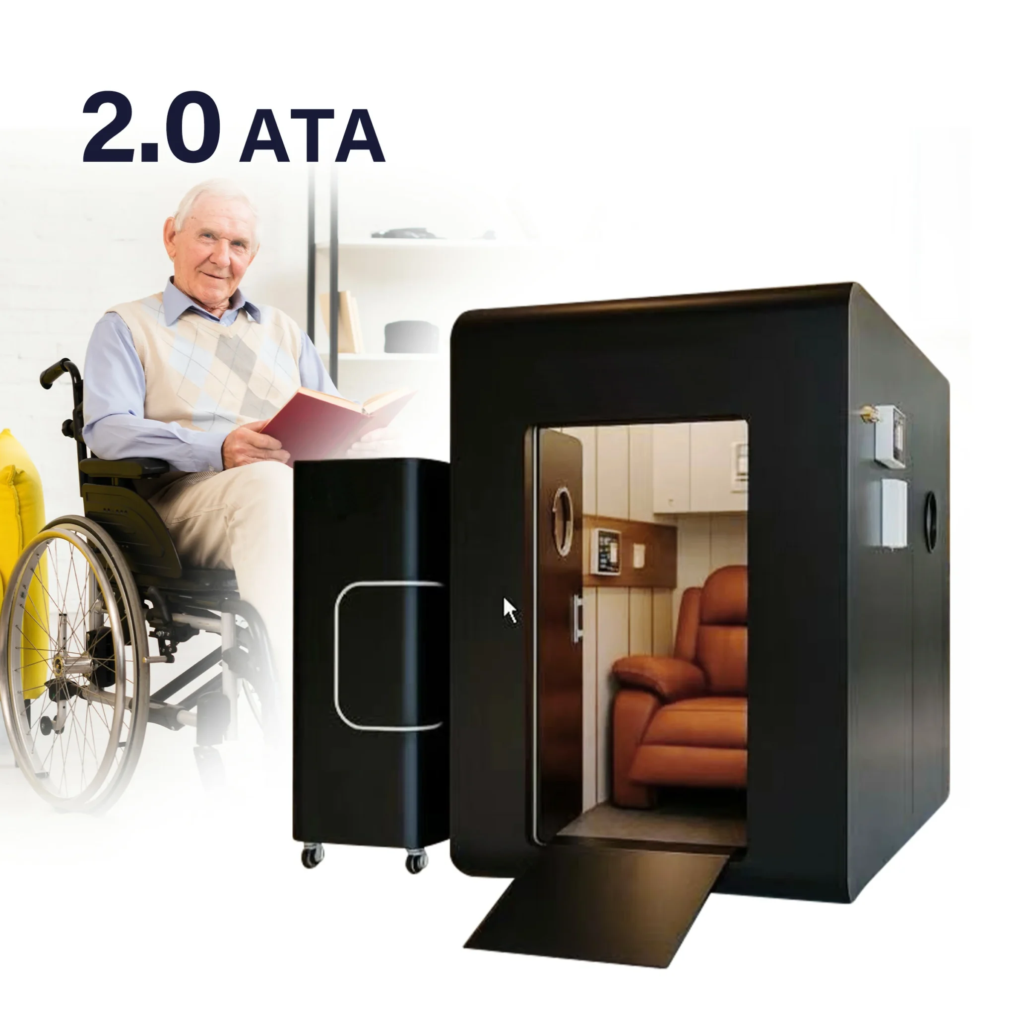 Wheelchair Accessible Hard Shell Hyperbaric Chamber-CY20